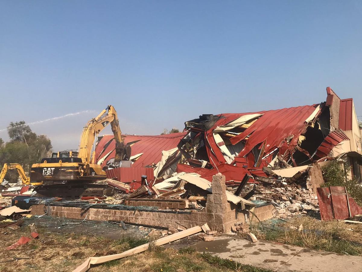 Site demolition and cleanup